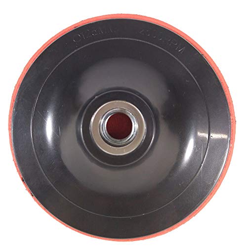 Disco de Borracha Com Base para Lixa 5 Para Furadeira e Esmerilhadeira Ctpohr
