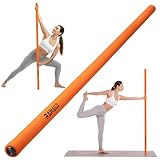 RAWAILD Yoga Stick, Upgraded 5ft Sturdy Steel Mobility Stick, Adjustable Exercise...