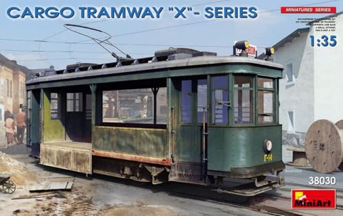  MiniArt KIT DA MONTARE IN SCALA COMPATIBILE CON CARGO TRAMWAY X SERIES KIT 1:35 MIN38030