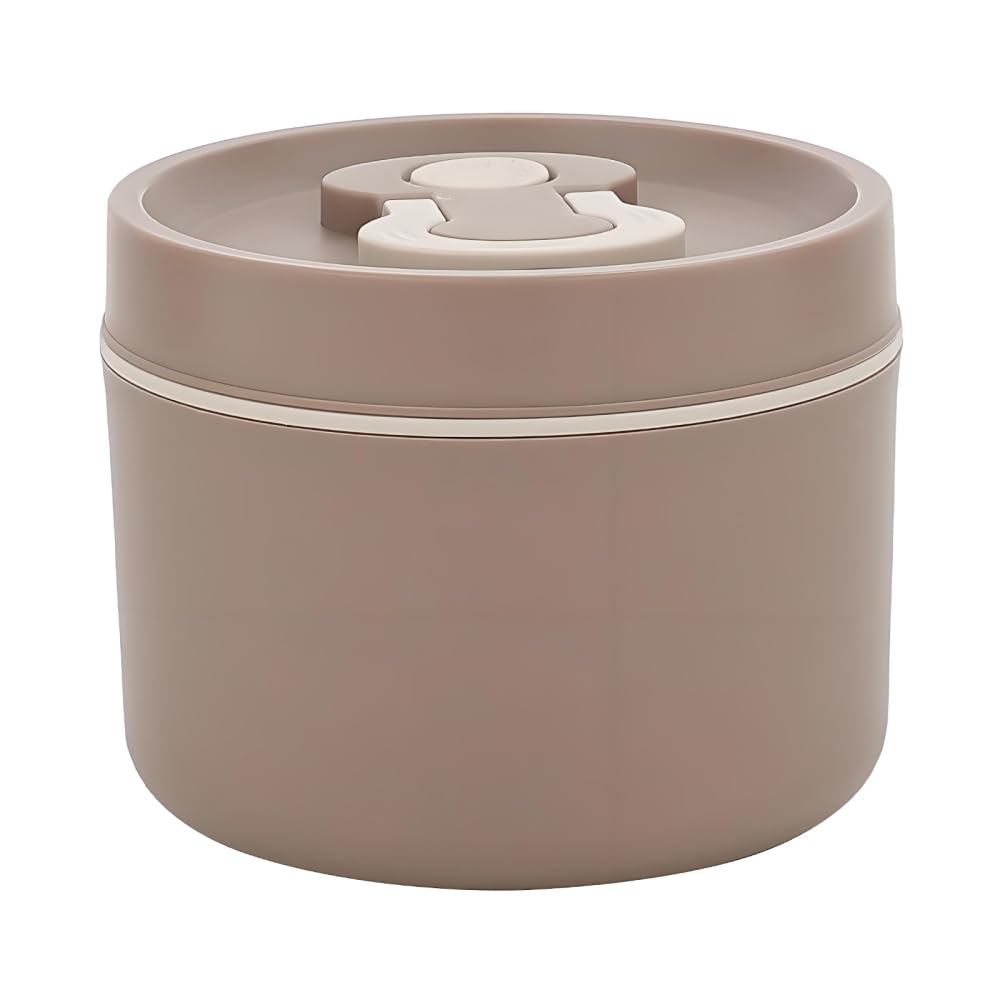 MiOYOOW Fishing Bait Box, Leakproof Insulated Live Lure Case Ventilated Worm Storage Container for Keeping Fresh and Alive 650ml