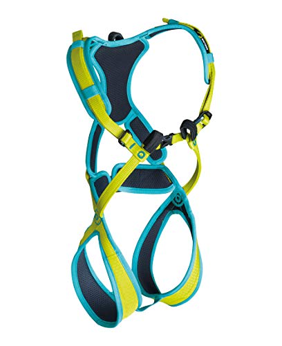 EDELRID Fraggle II Children's Full Body Climbing Harness - Oasis/Icemint 2X-Small