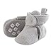Little Treasure Unisex Baby Cozy Fleece Booties, Light Gray, 18-24 Months