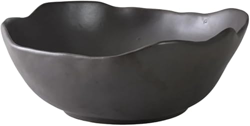 Miniatura 17 de Serene Spaces Living Tazón de cerámica esmaltada con base - Pieza central para bodas vintage, eventos, mide 6 pulgadas de alto y 5.75 pulgadas de