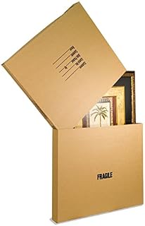 EcoBox Adjustable Picture/Mirror Box, Moving Box Set of 5 (V-9682)