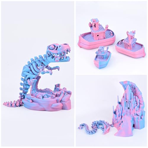 Image of OVV3D PLA Filament 1.75mm, Matte Macaron PLA 3D Printer Filament,Dual Color PLA Sky Blue and Pink, + /-0.02mm 1kg