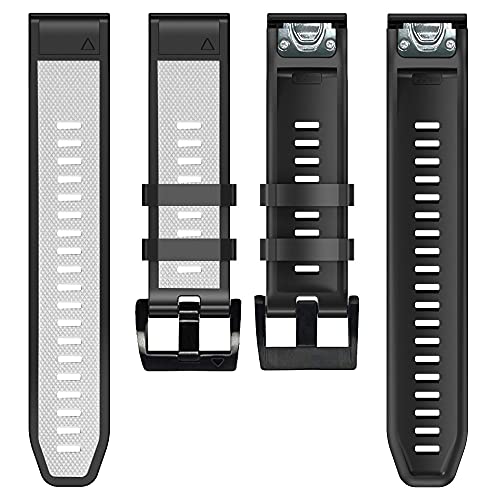 Bracelet silicone 26mm Garmin Fenix 7X pour vos randonnées en montagne et entraînements outdoor
