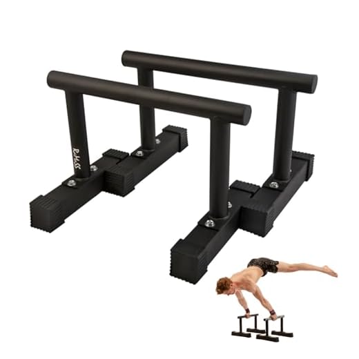 RAMASS Parallele Calisthenics, Ginnastica, Fitness, Corpo Libero per Uomo e Donna