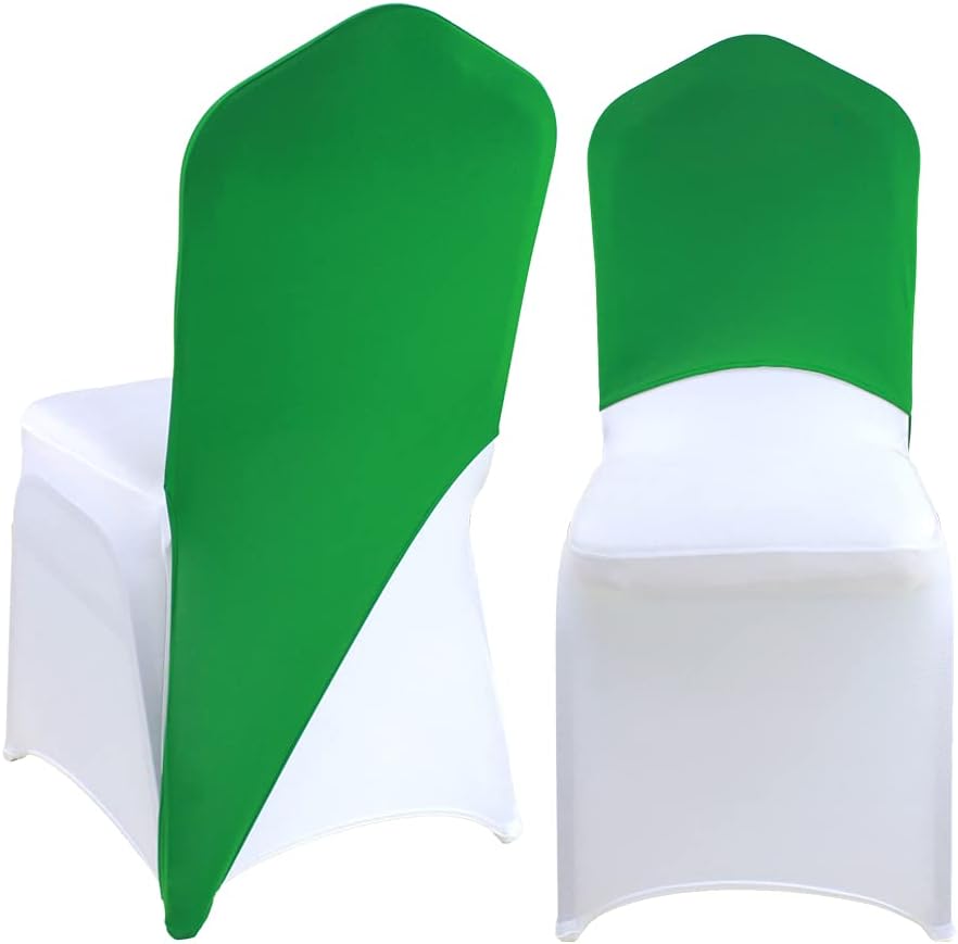 Chair Cap Covers Chair Hood Sash Chair Hat Bands(Dark Blue, 20pcs)