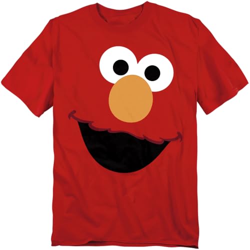 Popfunk Sesame Street Elmo Face T-Shirt - Medium