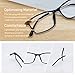 VVDQELLA 1.5 Reading Glass Men, Blue Light Blocking Glasses for Computer, Lightweight Square Frame Spring Hinges Anti Glare