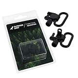 OUTDOORDINO Eslinga de Rifle de Cierre rápido, Negro