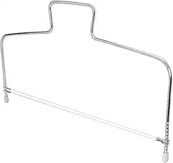 Mimo Style Cortador e Fatiador Para Bolo, Feito Inteiramente de Aço Inoxidável 32cm. Perfeito Para Deixar Bolos na Mesma Espessura Para Que Fiquem Mais Bonitos e Iguais