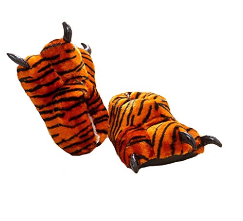 TONWHAR Unisex-adult Home Slippers Cartoon Cosplay Paw Claw Shoes