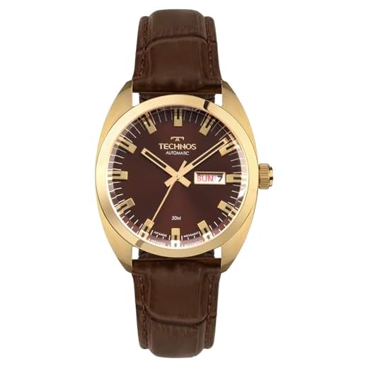 Relógio Technos Masculino Automatico Dourado - 8205OP/0M 8205OP/0M