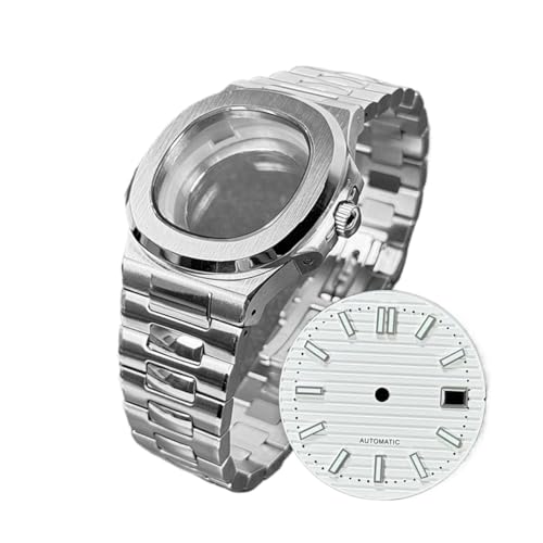 Boîtier de montre carré étanche NH35 pour remplacer un boîtier rayé