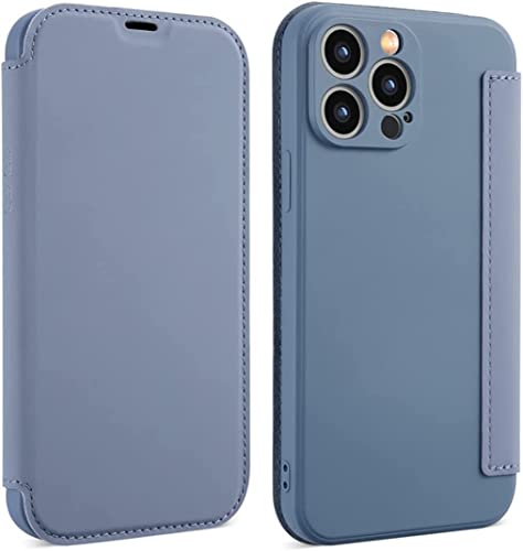Étui à rabat iPhone 13 Pro Max anti-choc avec coque intérieure TPU