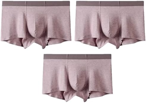 3Pcs Lot Panties Mens Sexy Underwear Seemless Man Boxers Short Underpants