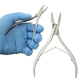 MuskalMed 5' Podiatry Thwaites Toe Nail Splitter English Anvil Pattern Nipper Clipper Double Spring Plain...