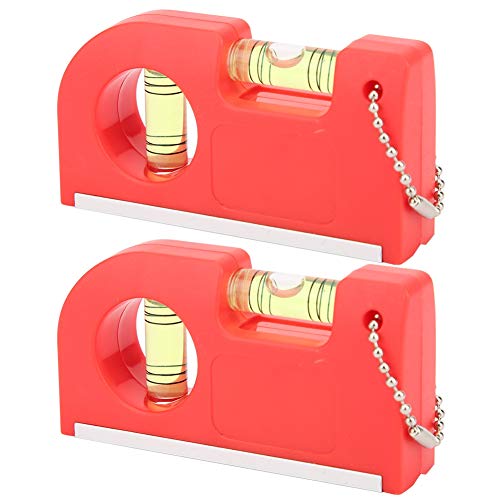 2pcs Magnetic Gradienter Outdoor Home Plastic Horizontal Measu Tool Eautiful Appearance LevelerMeasu ToolHome LevelBubble Measu Tool
