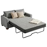 Lunarflex 4 Inch Queen Size Sofa Bed Mattress – Gel Memory Foam for Pull Out Couch, Washable Cover & Non-Slip Base, Cooling & Comfort, Ideal for Apartments, RV,Guest Room, 72"x58"x4"