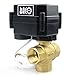 Produktbild BACOENG 1/2" DN15 Messing BSP 3 Wege Motorkugelhahn Zonenventil(DC12V CR02 3 Drähte Elektrische Elektro Kugelventil)
