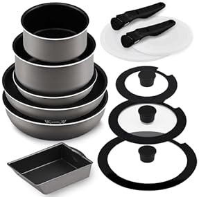 新品★10点フルセット 鍋＆フライパンセット amazon販売価格 45000円 新品☆10点フルセット 鍋＆フライパンセット amazon販売価格 45000円