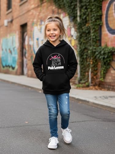Image of WELAKEN Cat Print Hoodies for Girls Toddler & Kids II Little Girl's Pullover Tops Hoodies