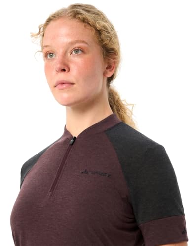 VAUDE Altissimo Q-Zip Hemd – Dark Oak – Gr. 44 – Ansicht 4