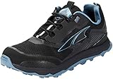 ALTRA Women's AL0A4VR9 Lone Peak All-WTHR Low Trail Running Shoe, Black/Blue - 8 M US