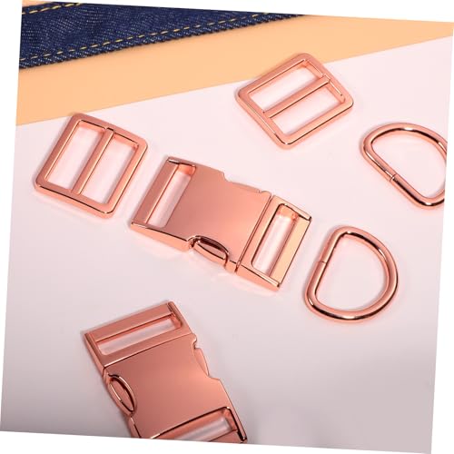 Clip para bolso de aleación dorada resistente para correas de zapatos 4