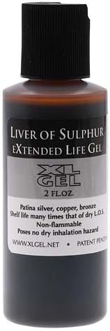 Liver of Sulfur Patina Oxidation Gel 2 ounces