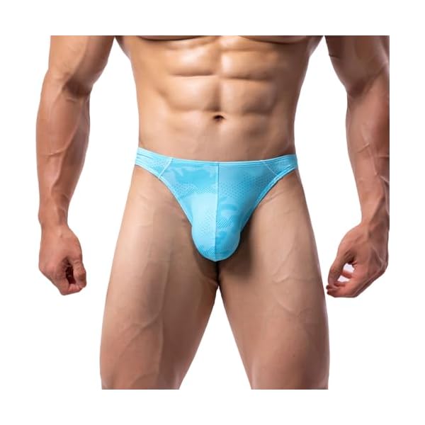 Summer Code Herren G String Tanga Männer Low Rise Micro Mesh Tanga Unterwäsche T-Back Unterhose mit Stretch – Bild 3