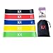EZKAMI Resistance Bands, Exercise Bands for Booty, Crossfit, Stretching, Strength Training, Physical Therapy, Home Fitness, Workout Bands,Set of 5, 12" x 2"