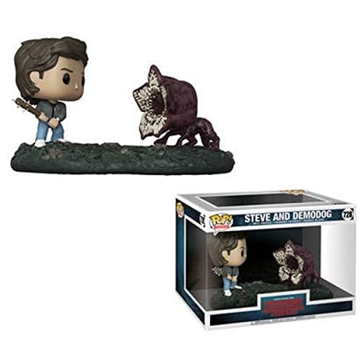 Pop! Stranger Things - Figura de Vinilo Movie Moment Steve & Demodog