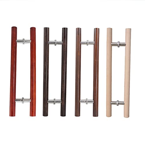 Poignées de porte d'entrée intérieures en bois pour sublimer votre salon