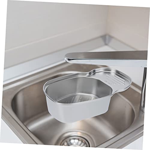 Colador de malla para fregadero de acero inoxidable miniatura 7