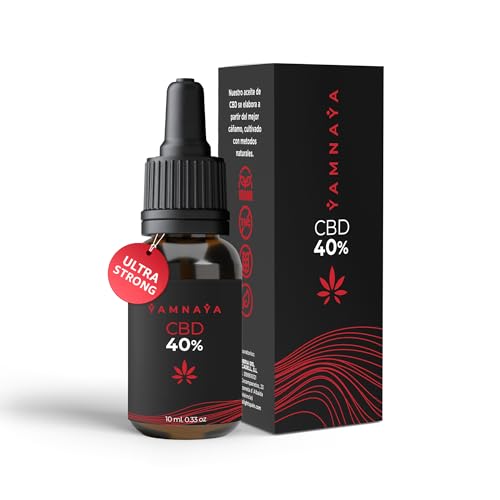 YamnaYa – Olio di CBD 40% Isolato 4000 mg | CBD Puro al 100% | 10 ml | 0% THC | Ultra Concentrazione e Qualità Premium | Certificato e Testato in Laboratorio