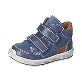 RICOSTA Jungen Lauflernschuhe Zack,Kinder Boots,WMS:Mittel,lose Einlage,Sympatex,wasserdicht,Klettstiefel,Booties,Nautic/Reef (180),28 EU