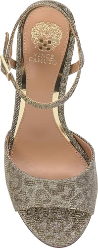 Image of Vince Camuto womens Lilah Ankle Strap High Heel Sandal