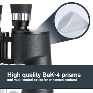 Celestron 71017 SkyMaster 25x100 mm, binocolo a prisma di Porro con lenti multistrato, vetro a prisma BaK-4 e custodia per il trasporto, nero