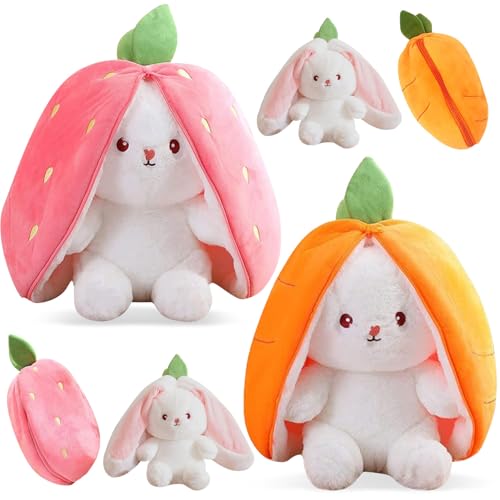 Hbsfbh H-0033 Karotte Erdbeer Hasen Kuscheltier