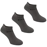 Ever fresco fabric Everlast Calcetines de entrenamiento para hombre, 3 unidades gris Talla única