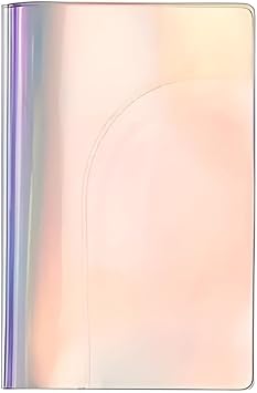 MAIMAI Boutique Passport Cover Clear Plastic Passport Protector Case Passport Sleeve Color Laser Transparent Passport Holder Travel Document Organizer Clear