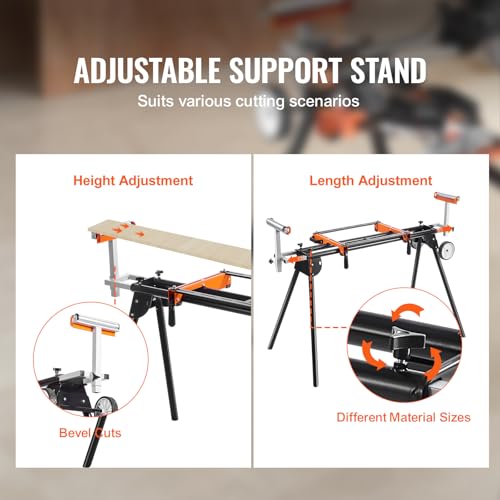 VEVOR 500 lbs Miter Saw Stand