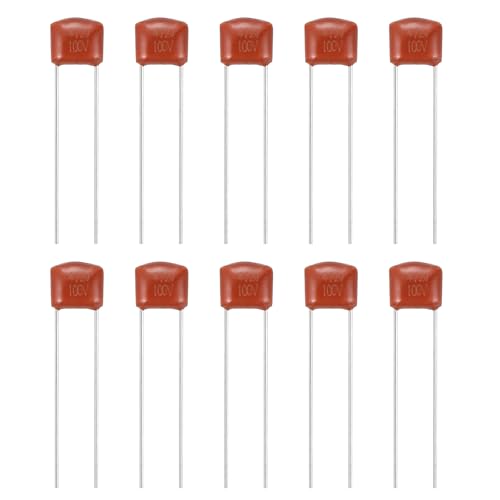Image of sourcing map 10Pcs CBB Polypropylene Film Capacitor 100V 472J 0.0047UF