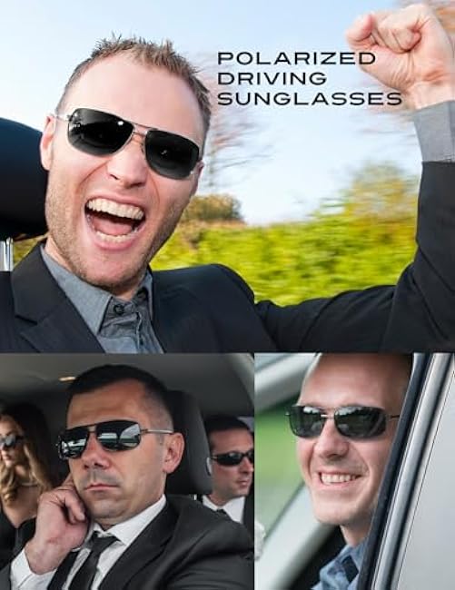 Polarized Sunglasses for Men£¬Ultralight UV Protection Sun Glasses for Outdoor Sports Fishing Hiking driving