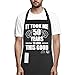 PoTALKFREE - Grembiule da chef con tasche, per 50° compleanno, per donne e uomini, con tasche, Took Me 50 Anni Nero, taglia unica