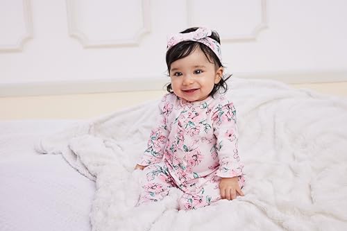 Little-Me-baby-girls-2-piece-Footie-and-Headband-SetFootie