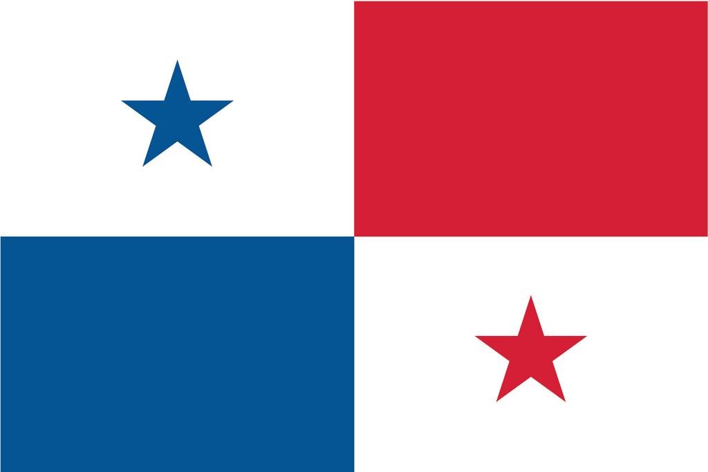 JMM Industries Panama Flag Vinyl Decal Sticker República de Panamá Panamanian Car Window Bumper 2-Pack 5-Inches by 3-Inches Premium Quality UV-Resistant Laminate PDS506