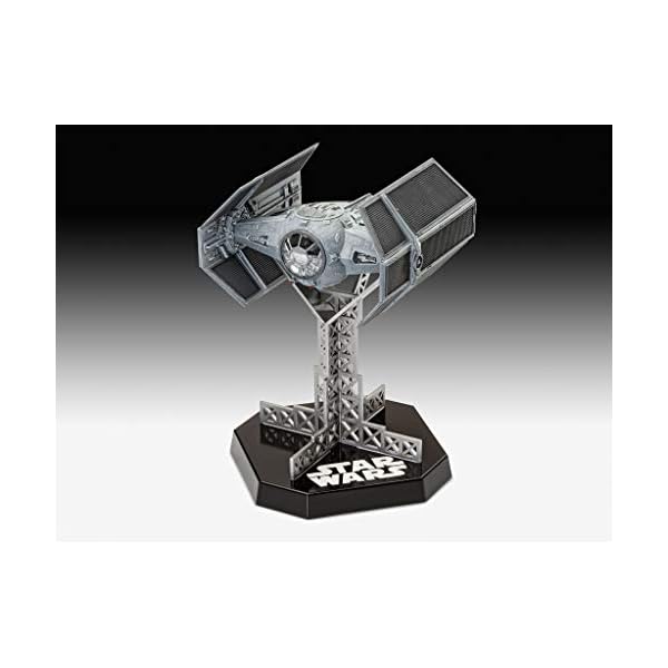 Revell 06881 Disney Star Wars Darth Vader's TIE Fighter originalgetreuer Modellbausatz für Experten, Mehrfarbig, 1:72… – Bild 3